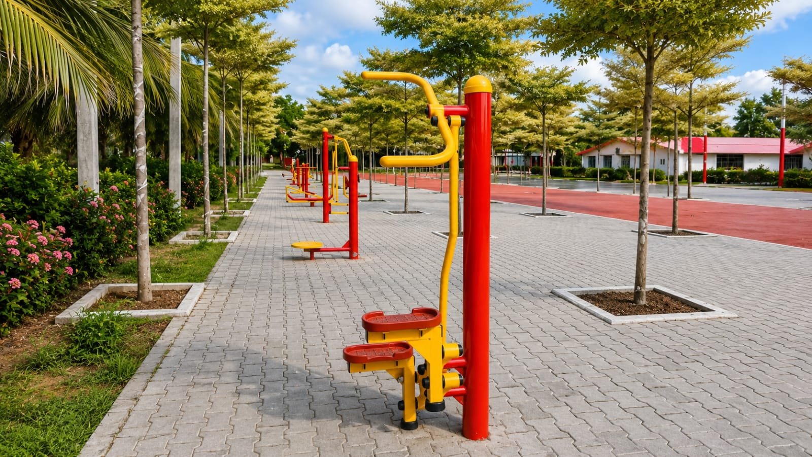 Outdoor Fitness Gym Station